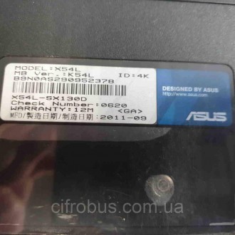Ноутбук ASUS X54L (Pentium B940 2000 Mhz/15.6"/1366x768/2048Mb/320Gb)
Внимание! . . фото 11