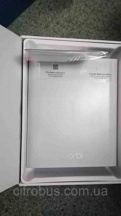 Мережеве обладнання Wi-Fi та Bluetooth Б/У Netgear Orbi RBS50Y. Київ. фото 1 Мережеве обладнання Wi-Fi та Bluetooth Б/У Netgear Orbi RBS50Y. Київ. фото 1