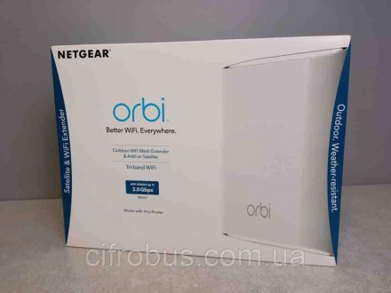 Мережеве обладнання Wi-Fi та Bluetooth Б/У Netgear Orbi RBS50Y. Київ. фото 1 Мережеве обладнання Wi-Fi та Bluetooth Б/У Netgear Orbi RBS50Y. Київ. фото 1