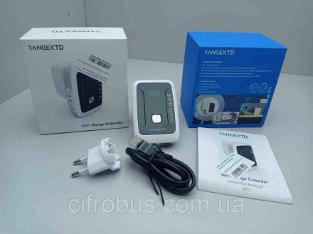 Мережеве обладнання Wi-Fi та Bluetooth Б/У RangeXTD Wifi Range Extender. Київ. фото 1 Мережеве обладнання Wi-Fi та Bluetooth Б/У RangeXTD Wifi Range Extender. Київ. фото 1