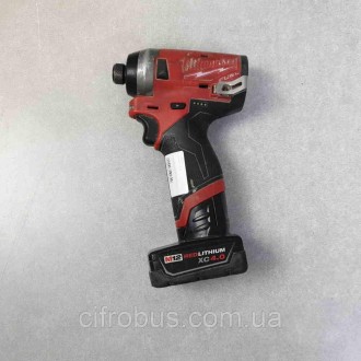 Гвинтоверт Milwaukee M12 FUEL SURGE FQID-202X Li-Ion 12 В 2.0 А·год x2
живлення:. . фото 2