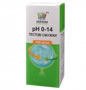 Индикаторные полоски на pH 0–14 – новая разработка украинского бренда «УКРХИМ» д. . фото 3