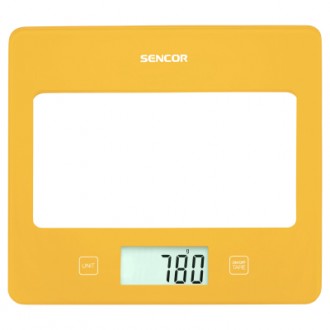 Кухонные весы со стеклянной поверхностью Sencor SKS 5026 YL предназначены для вз. . фото 2