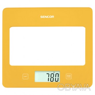 Кухонные весы со стеклянной поверхностью Sencor SKS 5026 YL предназначены для вз. . фото 1