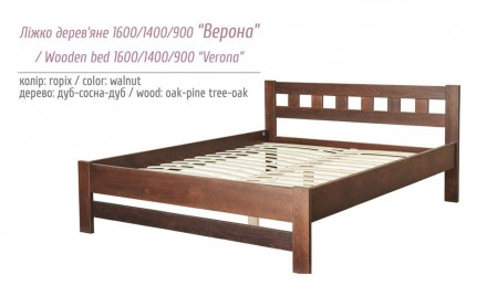 Стильне та елегантне двоспальне ліжко "Верона" стане справжньою окрасою Вашої сп. . фото 5