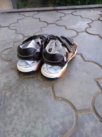 Модные, качественные, удобные, красивые сандали на мальчика из натуральной кожи.. . фото 4