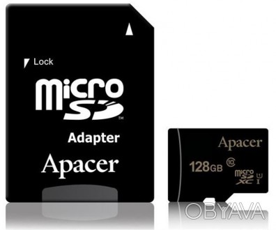 MicroSDXC 128GB UHS-I Class 10 Apacer + SD adapter 
 
Отправка данного товара пр. . фото 1