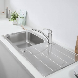 Кухонна мийка Grohe Sink K500 31563SD1 виготовлена з нержавіючої сталі, що гаран. . фото 5