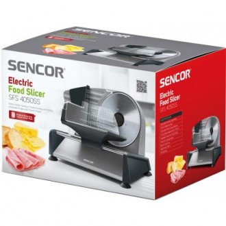 Ломтерезка Sencor SFS 4050 SS (SFS4050SS). . фото 4 Ломтерезка Sencor SFS 4050 SS (SFS4050SS)Тонкая нарезка. Sencor SFS4050SS – ломт. . фото 4