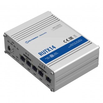 Беспроводной маршрутизатор Teltonika RUTX14 (industrial, AC1200, BLE, 1xGE WAN, . . фото 2
