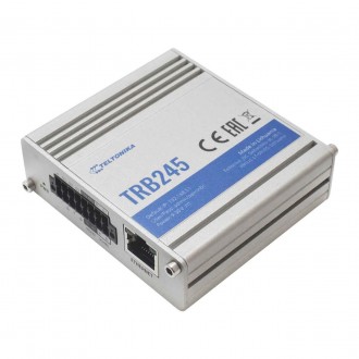 Маршрутизатор Teltonika TRB245 (industrial, 1xFE LAN, 2xSIM, 4G/LTE.Cat4, GPS, R. . фото 2