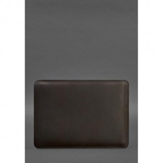 Лаконичный кожаный чехол додходит для MacBook Pro 15'' и 16''. Чехол ручной рабо. . фото 3