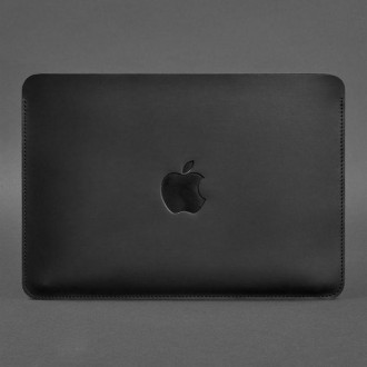 Горизонтальный кожаный чехол для MacBook Pro 13'' убережет устройство от воздейс. . фото 4