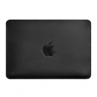 Горизонтальный кожаный чехол для MacBook Pro 13'' убережет устройство от воздейс. . фото 5