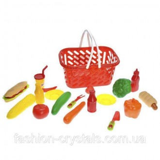 Игровой набор продуктов фаст фуд в корзине 100-404. Одесса. фото 1 Игровой набор продуктов фаст фуд в корзине 100-404. Одесса. фото 1