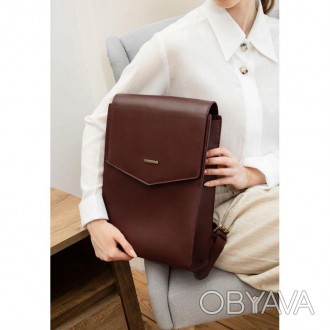 Практичный стильный деловой рюкзак, который станет отличным дополнением современ. . фото 1
