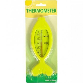 Термометр для води CH 028 в форме рыбки. Размер 15,5*6*1,5см. . фото 5