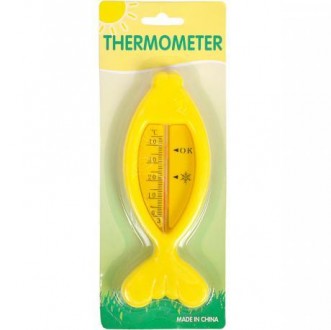 Термометр для води CH 028 в форме рыбки. Размер 15,5*6*1,5см. . фото 4