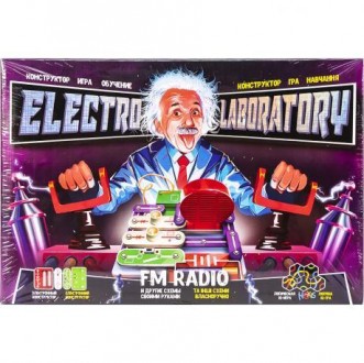 Електронный конструктор "Electro Laboratory. Radio" это игра, которая объединяет. . фото 2