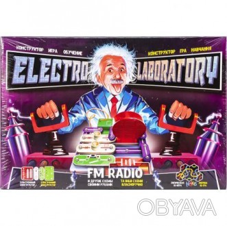 Електронный конструктор "Electro Laboratory. Radio" это игра, которая объединяет. . фото 1