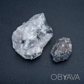 Необроблений камінь Кварц волохатик (ціна за 100г) вага від +-45г асорті розмірі. . фото 1