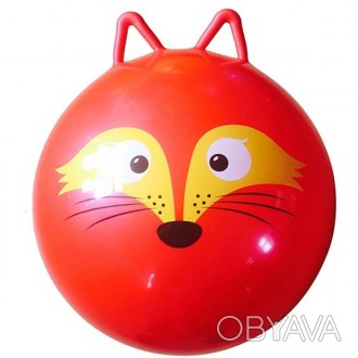 М'яч для фітнесу MS 0937 з вушками (Лисичка)