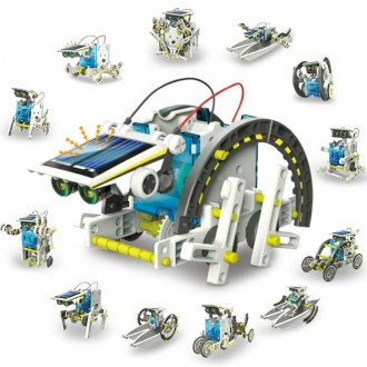  
Educational Solar Robot 14 in 1 Kit
Конструктор робот на солнечных батареях So. . фото 4