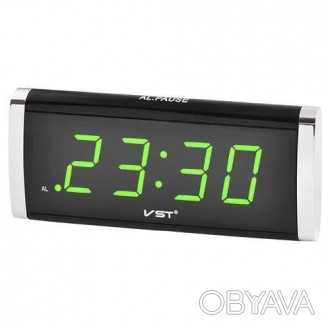 Электронные часы-будильник VST-730-2Настольные часы – это обязательный атрибут и. . фото 1