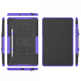 Противоударный чехол Armor с подставкой для 
 Samsung Galaxy 
 
Tab S6 Lite 10.4. . фото 4