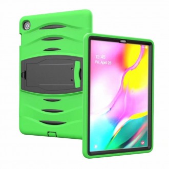 Противоударный чехол Heavy Duty с подставкой для Samsung Galaxy Tab S5E 10.5 T72. . фото 3