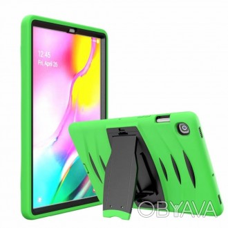 Противоударный чехол Heavy Duty с подставкой для Samsung Galaxy Tab S5E 10.5 T72. . фото 1