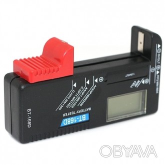 Универсальный тестер заряда батареек с LCD BT-168D
Тестер позволяет определить с. . фото 1
