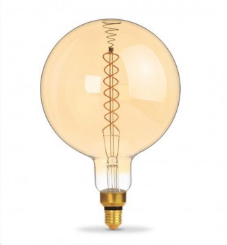 Лампа дімерна Filament Videx VL-G200FASD-08272 8 Вт E27 2200 K Бронза (26225) пр. . фото 2