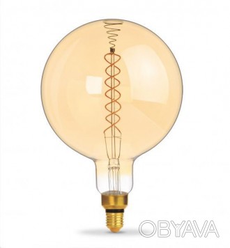 Лампа дімерна Filament Videx VL-G200FASD-08272 8 Вт E27 2200 K Бронза (26225) пр. . фото 1