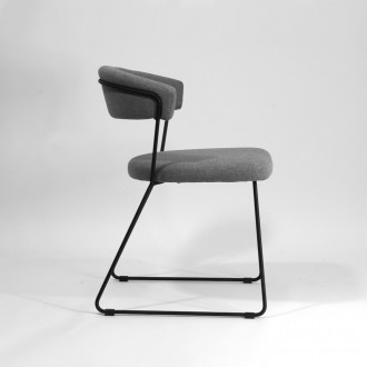 
Стілець Helix Сірий / Чорний : стильна і сучасна модель від меблевої компанії S. . фото 4