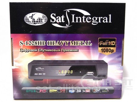 HD ресивер Sat-Integral S-1228 HD HEAVY METALSat-Integral S-1228 HD Heavy Metal . . фото 4