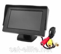 Монитор автомобильный TFT LCD экран 4;3” LCD экран 4;3” 4.3" TFT LCD color monit. . фото 2