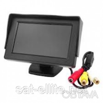 Монитор автомобильный TFT LCD экран 4;3” LCD экран 4;3” 4.3" TFT LCD color monit. . фото 1