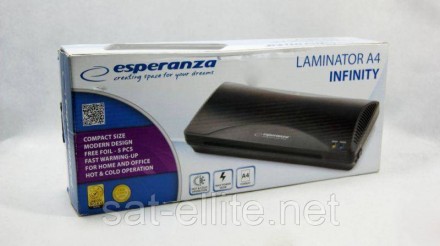 Ламинатор A4 Esperanza EFL001 Infinity. . фото 4 Ламинатор A4 Esperanza EFL001 InfinityНа любом предприятии и даже на дому часто . . фото 4
