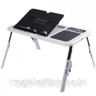 Подставка столик для ноутбука 2мя USB кулерами Столик для ноутбука с охлаждением. . фото 5