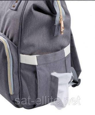 Сумка-рюкзак MK 2878; красно-серыйСумка-рюкзак MK 2878 удобный; легкий; прочный . . фото 8