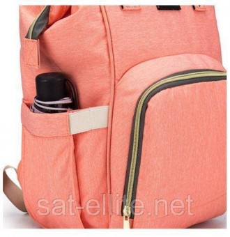 Сумка-рюкзак MK 2878; красно-серыйСумка-рюкзак MK 2878 удобный; легкий; прочный . . фото 10