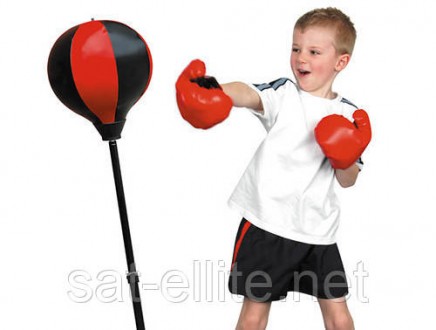 Боксерский набор MS 0333 груша на стойке и перчатки Боксерский набор MS 0333 гру. . фото 6