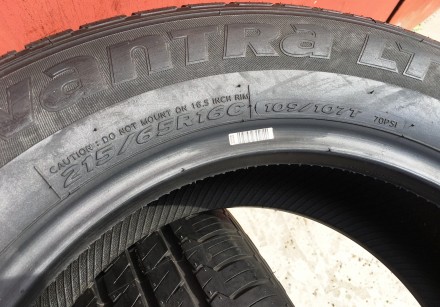 Продам НОВЫЕ всесезонные шины Hankook:
215/65R16C 109/107T Vantra LT RA18 Hanko. . фото 8