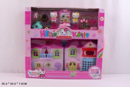 Домик "Hello Kitty" 8109-1 фигурки, мебель, в кор.38,5*7*35см. Харьков. фото 1 Домик "Hello Kitty" 8109-1 фигурки, мебель, в кор.38,5*7*35см. Харьков. фото 1
