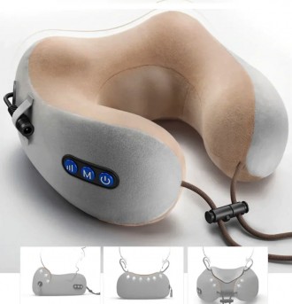 Масажна подушка для шиї U-shaped massage pillow
Ежедневные нагрузки на шею и поз. . фото 2