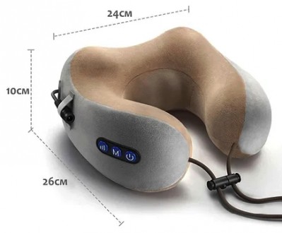 Масажна подушка для шиї U-shaped massage pillow
Ежедневные нагрузки на шею и поз. . фото 8
