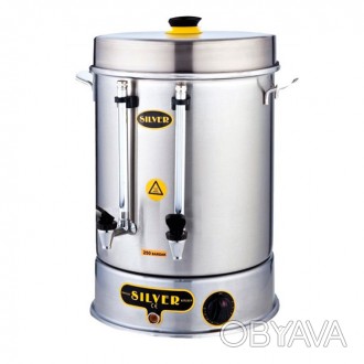Чаераздатчик Silver 2004 объёмом 16 литров или 160 стаканов чая,кофе,глинтвейна.. . фото 1