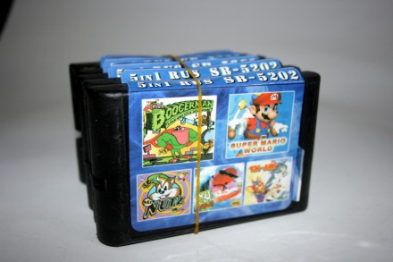 Сборник игр 5 в 1 SB-5202
Boogerman
Super Mario World
mr. Nuts
Cool Spot
Tom and. . фото 2
