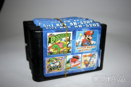 Сборник игр 5 в 1 SB-5202
Boogerman
Super Mario World
mr. Nuts
Cool Spot
Tom and. . фото 1